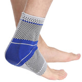  Ankle support with silicone pads